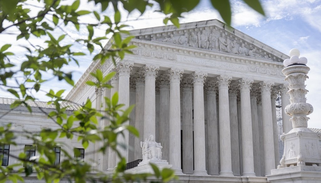 The Supreme Court building is seen on June 27, 2024, in Washington. (AP