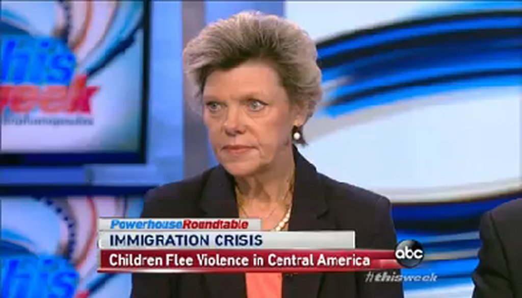 Cokie Roberts appeared on ABC's "This Week" on July 13, 2014.