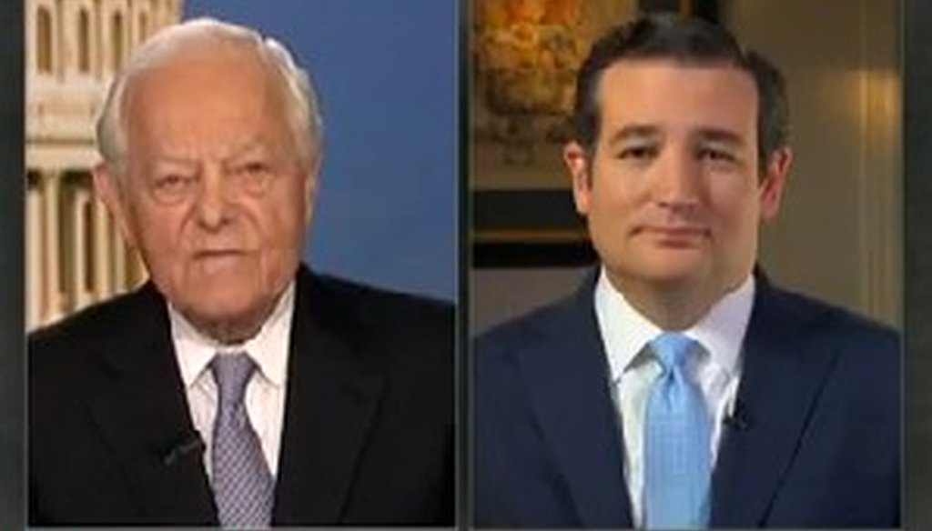 Sen. Ted Cruz, R-Texas, appeared on the Jan. 26, 2014, edition of "Face the Nation."