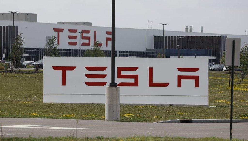 The Tesla factory in Buffalo. (Derek Gee/Buffalo News file)