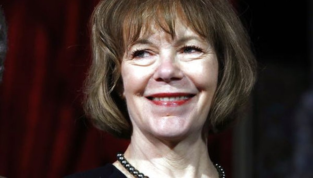 We checked a statement on the gender pay gap by Sen. Tina Smith, D-Minn.