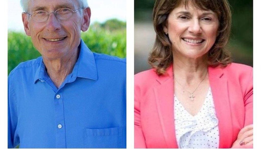 Tony Evers will challenge Gov. Scott Walker and Leah Vukmir will take on U.S. Sen. Tammy Baldwin.