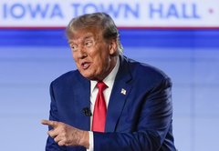 Fact-checking Trump’s Iowa town hall: Wuhan scientist, wars, ‘no inflation’ and DeSantis on Fauci