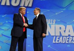 Donald Trump’s shifts on gun background checks after mass shootings
