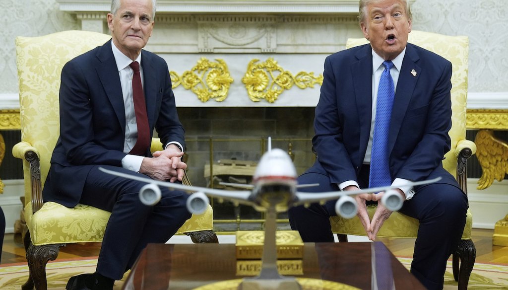 Fact-checking Trump's text message to Norway’s prime minister about Nobel Peace Prize, NATO