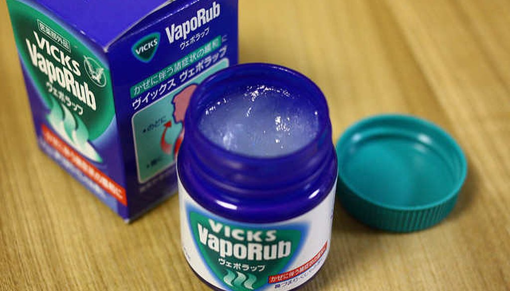 Vicks VapoRub is an old-time ointment sold as an aid when fighting a cold. (Tatsuo Yamashita via Flickr Creative