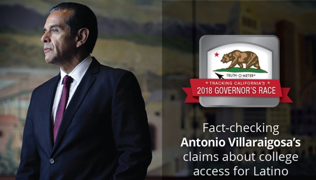Former Los Angeles Mayor Antonio Villaraigosa is a 2018 candidate for California governor.