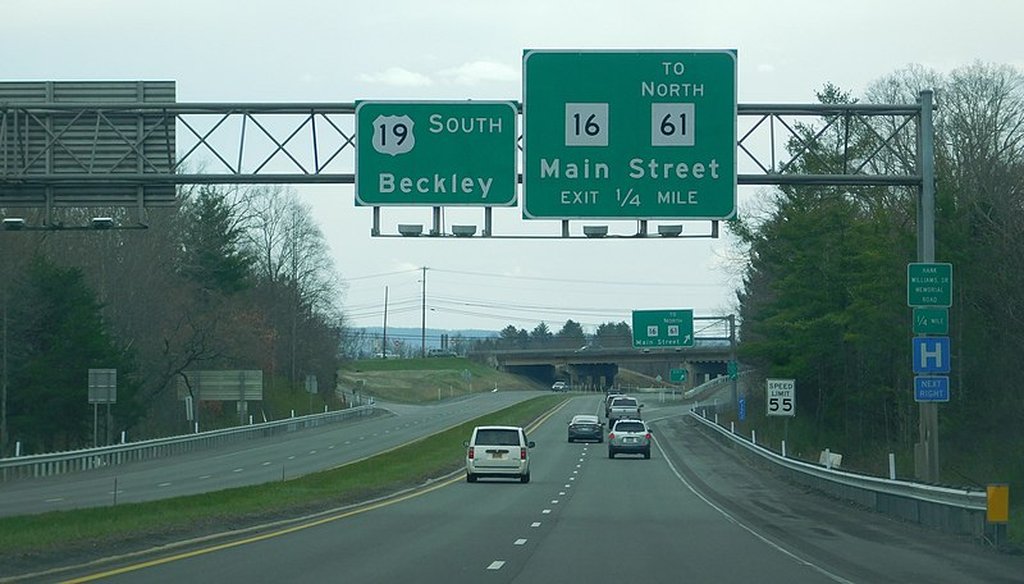 U.S. Route 19 in West Virginia (Wikimedia commons)