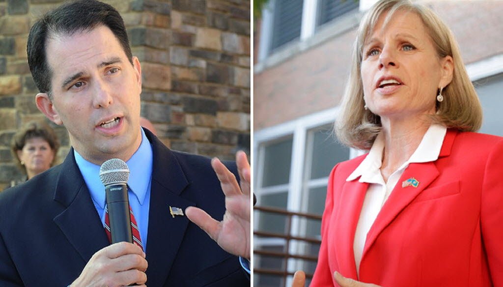 We're tracking Scott Walker and Mary Burke as the promises start to fly in the governor's race