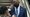 Sen. Raphael Warnock, D-Ga., right, talks to a reporter as he leaves the Capitol at the conclusion of the second day of the second impeachment trial of former President Donald Trump, on Capitol Hill in Washington, Wednesday, Feb. 10, 2021. (AP)