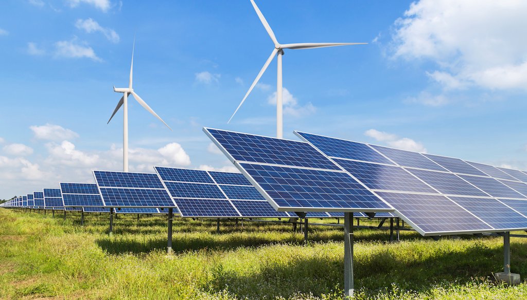 Wind and solar have expanded and produce about 10% of U.S. electricity. (Shutterstock)