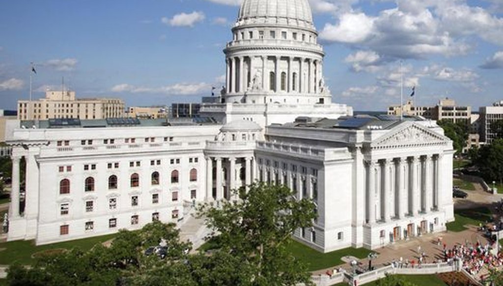 The Wisconsin Capitol isn't nearly large enough to house all state agencies. (AP)