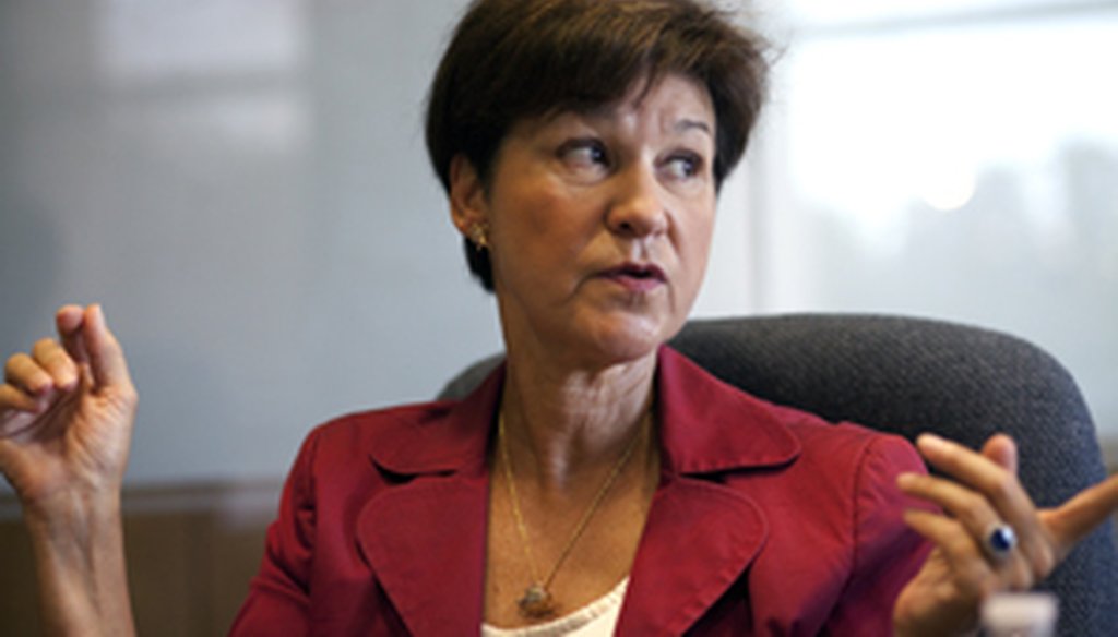 Alex Sink was critical of the state-run Citizens insurance company while she was chief financial officer.
