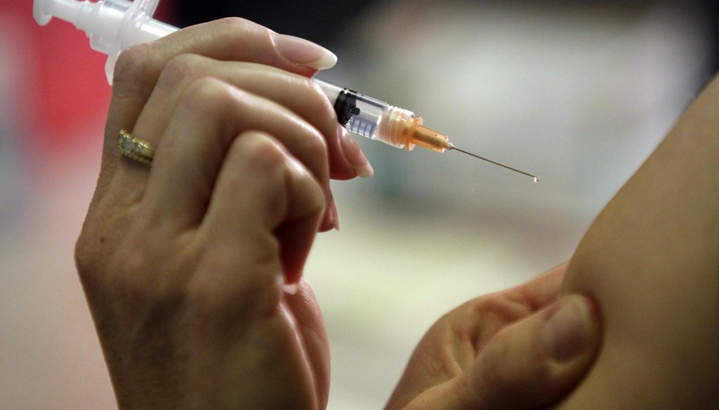 In the majority of cases, vaccines cause no side effects, according to the U.S. Department of Health and Human Services. (AP file photo)