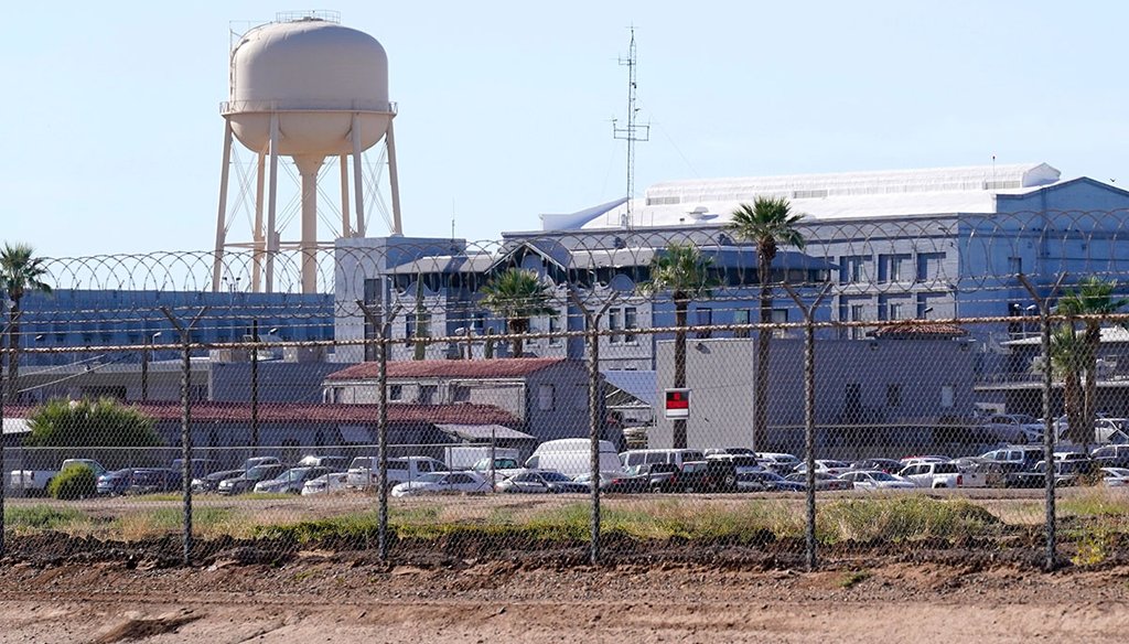 The Arizona state prison is shown, Wednesday, June 8, 2022, in Florence, Ariz. (AP)