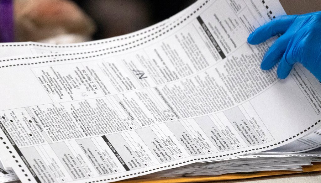Wisconsin ballots (file photo)