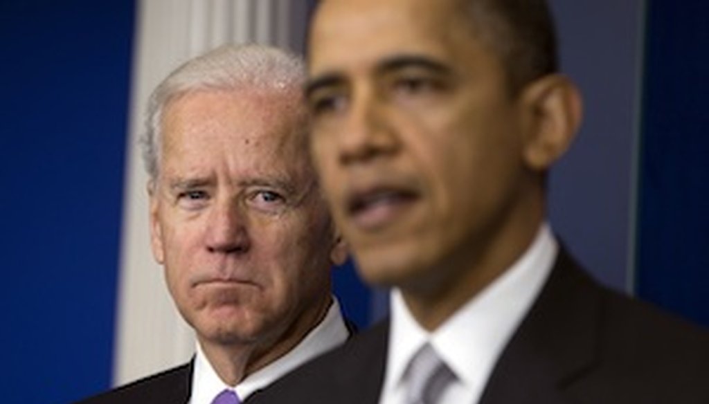 President Barack Obama announces this week that Vice President Joe Biden will lead a gun violence task force. (AP)