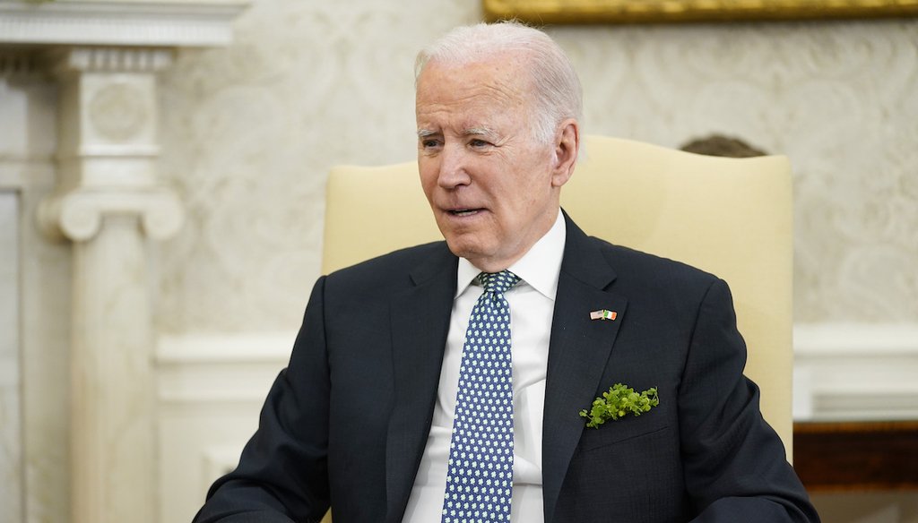 In response to the Silicon Valley Bank collapse, President Joe Biden on March 17, 2023 asked Congress to let regulators impose tougher penalties on the executives of failed banks. (AP)