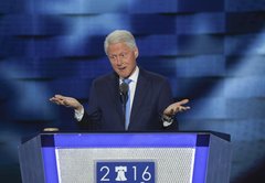 Fact-checking Bill Clinton on the second night of the Democratic convention