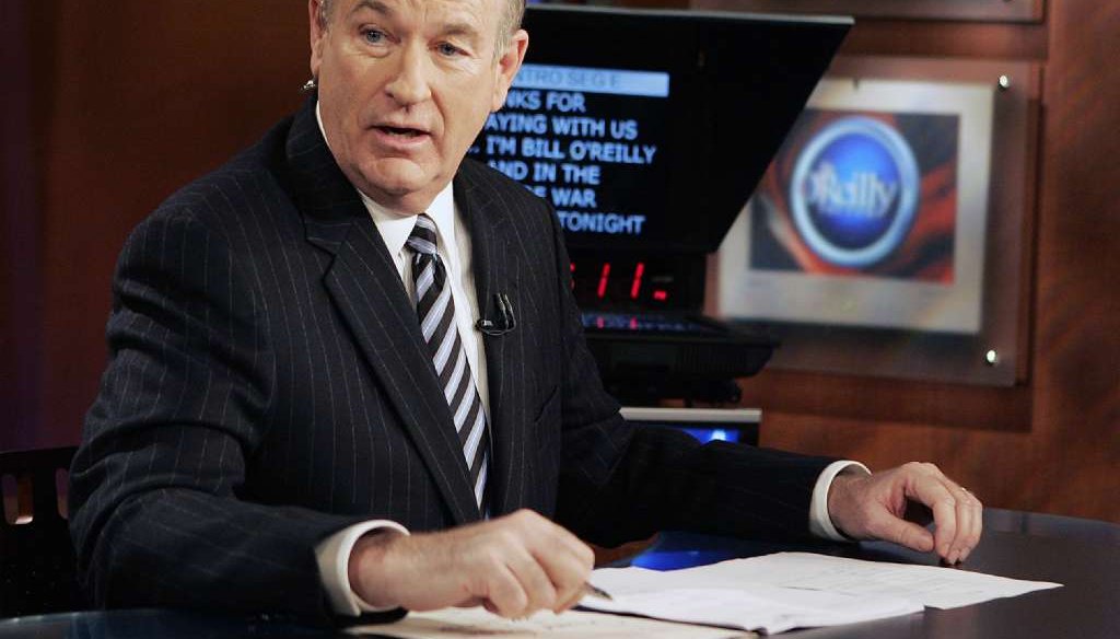Fake news purveyors circulated a story saying former Fox News Channel host Bill O'Reilly had been beaten unconscious in New York on May 4, 2017. (AP photo)