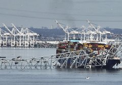 Baltimore bridge collapse: A cyberattack, a movie and other false claims about the ship accident