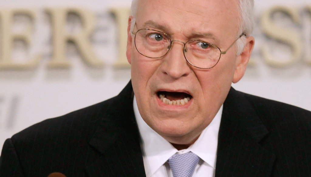 Former vice president Dick Cheney will appear on NBC's "Meet the Press" on Dec. 14, 2014. (Getty photo)