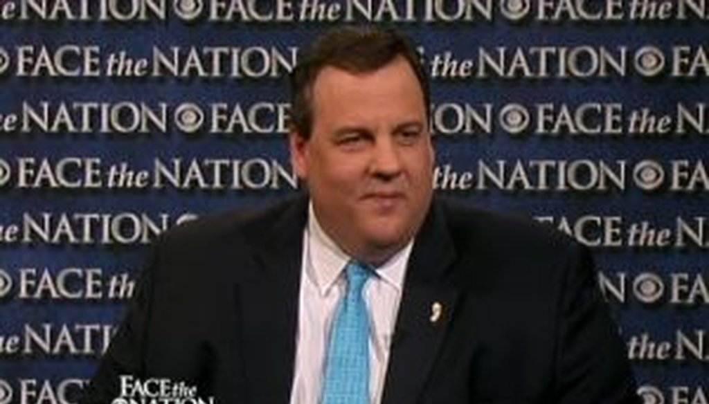 In a Feb. 26 interview on "Face the Nation," Gov. Chris Christie claimed Obama promised the stimulus would keep unemployment below 8 percent.