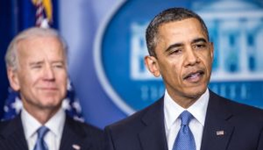 President Barack Obama, with the help of Vice President Joe Biden, forged a compromise with Congress on taxes.