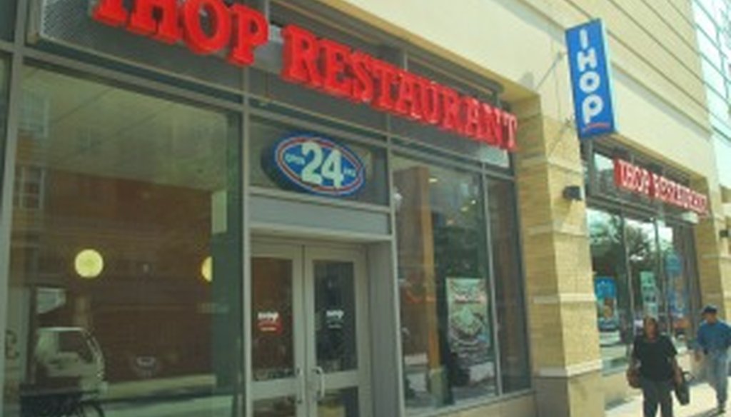 J.B. Wogan scouted the breakfast crowd for yuppies during our fact-check about this restaurant in Washington's Columbia Heights.
