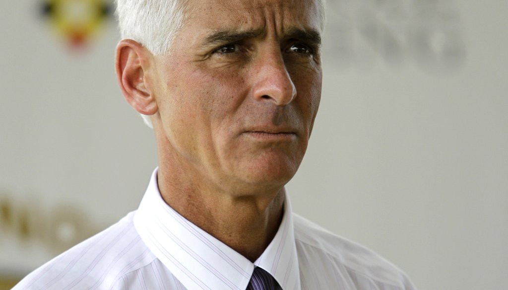 Are Charlie Crist's poll numbers tanking?