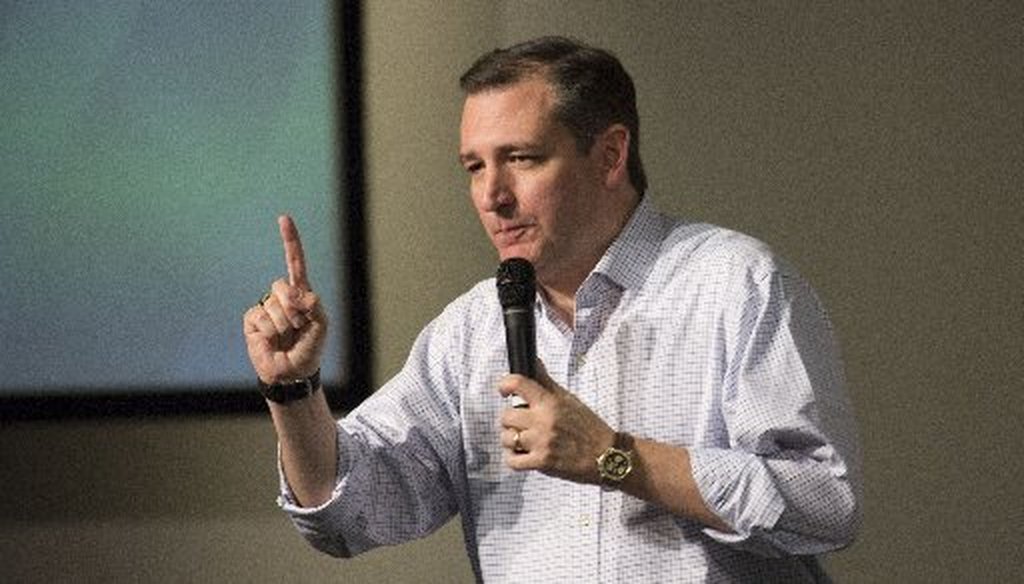 Ted Cruz has faced the Truth-O-Meter more than 70 times (Associated Press photo, December 2015).