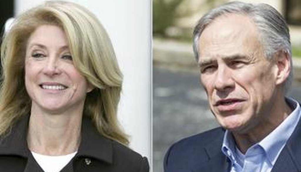 Wendy Davis and Greg Abbott square off and you can watch at 8 p.m. Texas time Sept. 30, 2014.
