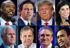 Fact-check: How accurate are 2024 Republican presidential candidates' attacks on one another?