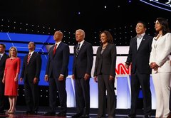 In context: Democrats’ TV ads from the month of August