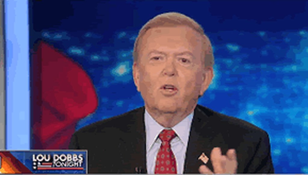 Fox Business host Lou Dobbs said Obama's policy to defer deportation action on young immigrants "created" today's flood of children at the border.