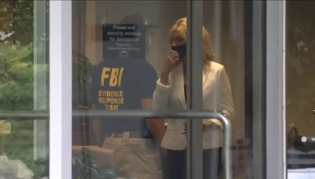 On Aug. 4, 2020, FBI agents raided offices in downtown Cleveland that belong to Optima Management Group LLC. (Screenshot from YouTube)