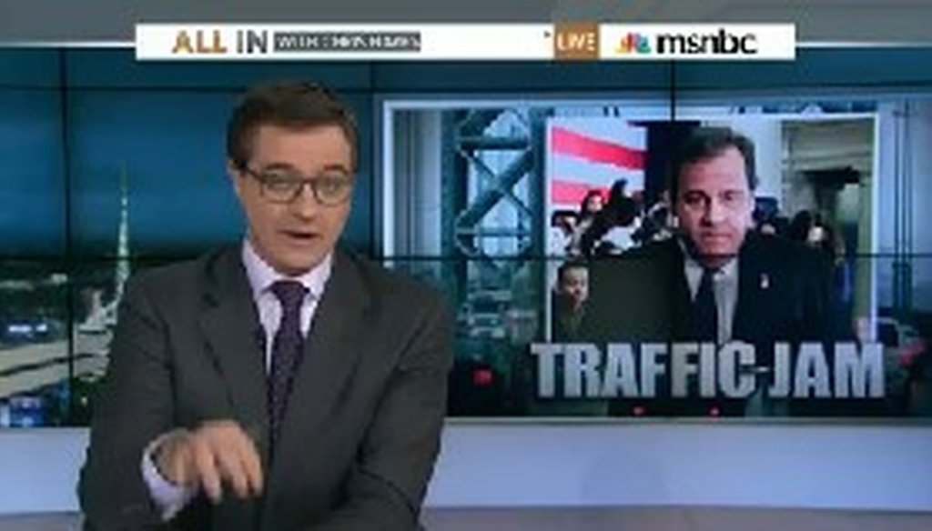 Chris Hayes hosted an 11 p.m. live special on MSNBC to discuss Gov. Chris Christie.
