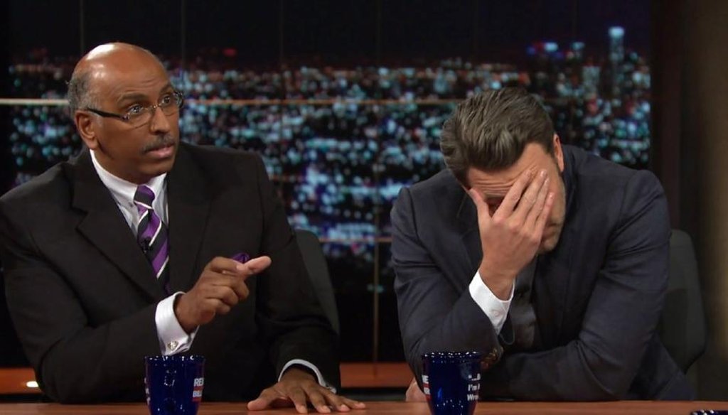 Actor Ben Affleck argued with HBO host Bill Maher in Maher's Oct. 3 episode of "Real Time." (HBO)