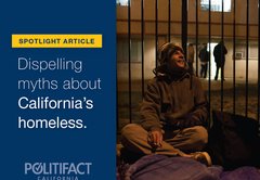 Dispelling myths about California’s homeless