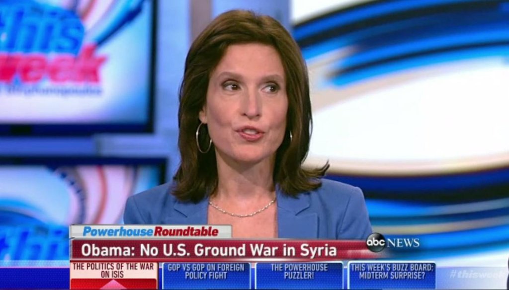 Liberal magazine editor Katrina vanden Heuvel said Americans are not supportive of action beyond airstrikes against the Islamic State.
