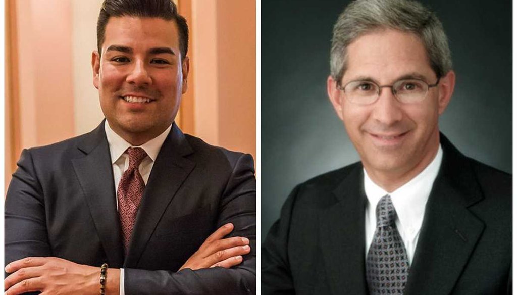 Ricardo Lara (left) and Steve Poizner are running for California Insurance Commissioner. 