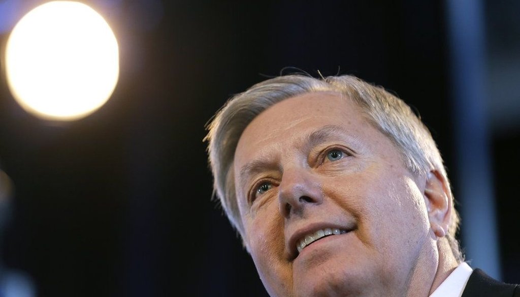 Sen. Lindsey Graham, R-S.C., speaks during the Iowa Agriculture Summit, March 7, 2015, in Des Moines.  (AP)