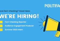 PolitiFact is hiring! Join our fact-checking team