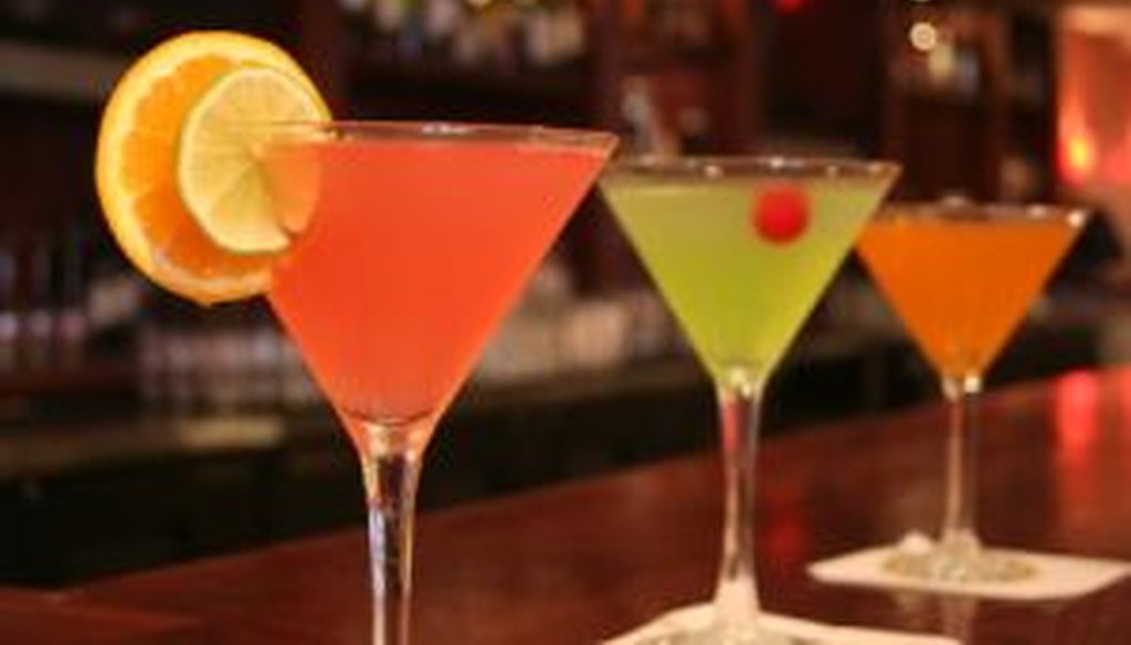Stimulus dollars for martinis? The Internal Revenue Service kills happy hour. 