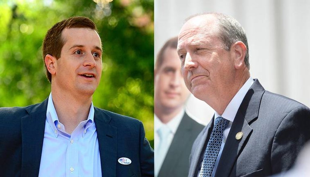 Democrat Dan McCready and Republican NC Sen. Dan Bishop are running for Congress in North Carolina's 9th District