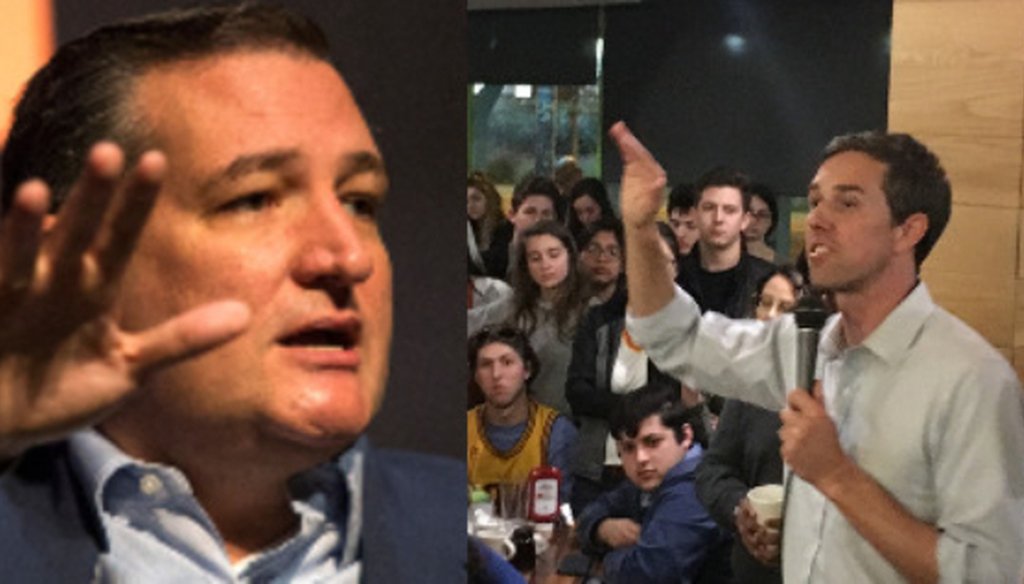 An errant claim by Sen. Ted Cruz, the Republican who seeks re-election against Democratic Rep. Beto O'Rourke, led PolitiFact Texas to hear about how O'Rourke both supports and opposes the impeachment of President Donald Trump.