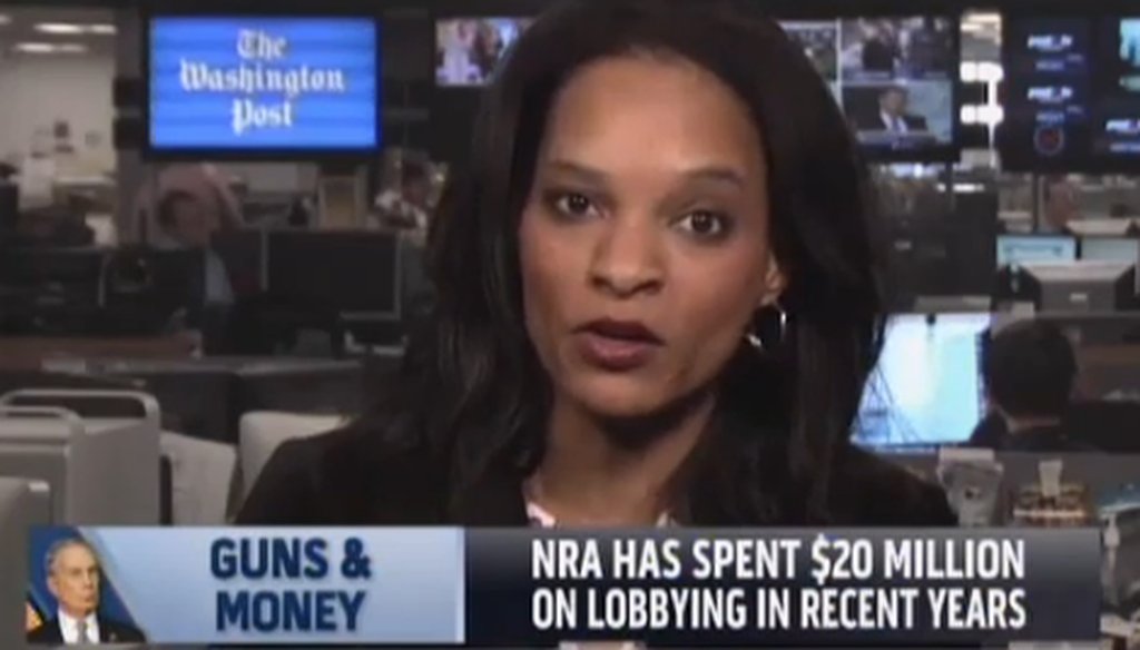 Nia-Malika Henderson  claims that “Democrats very much are in the pocket of the NRA.”