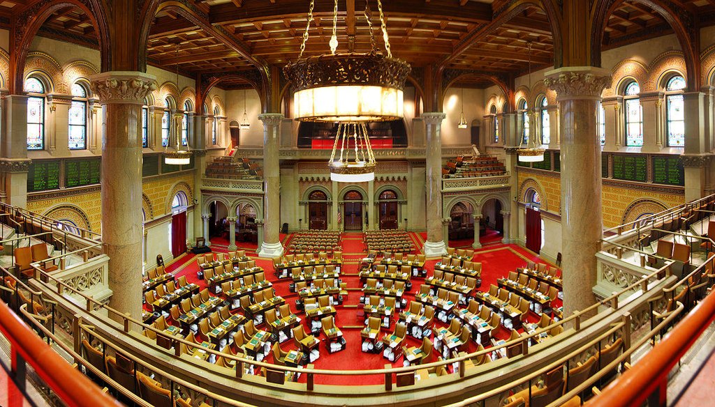 The New York State Assembly in Albany, N.Y. (Associated Press photo)