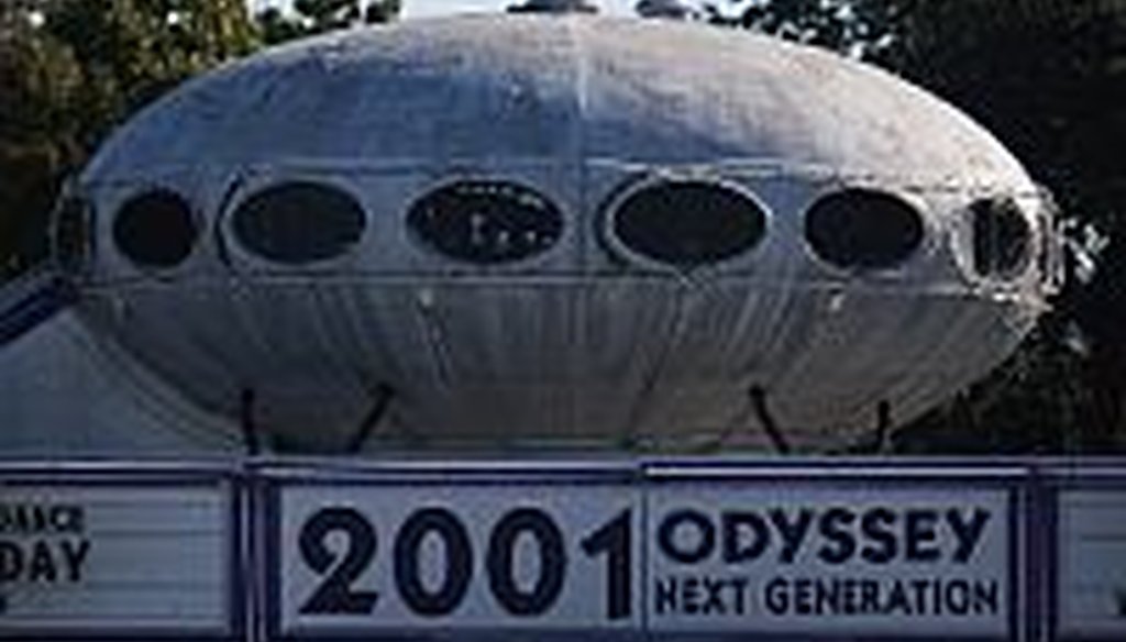 Tampa's strip club landmark, 2001 Odyssey