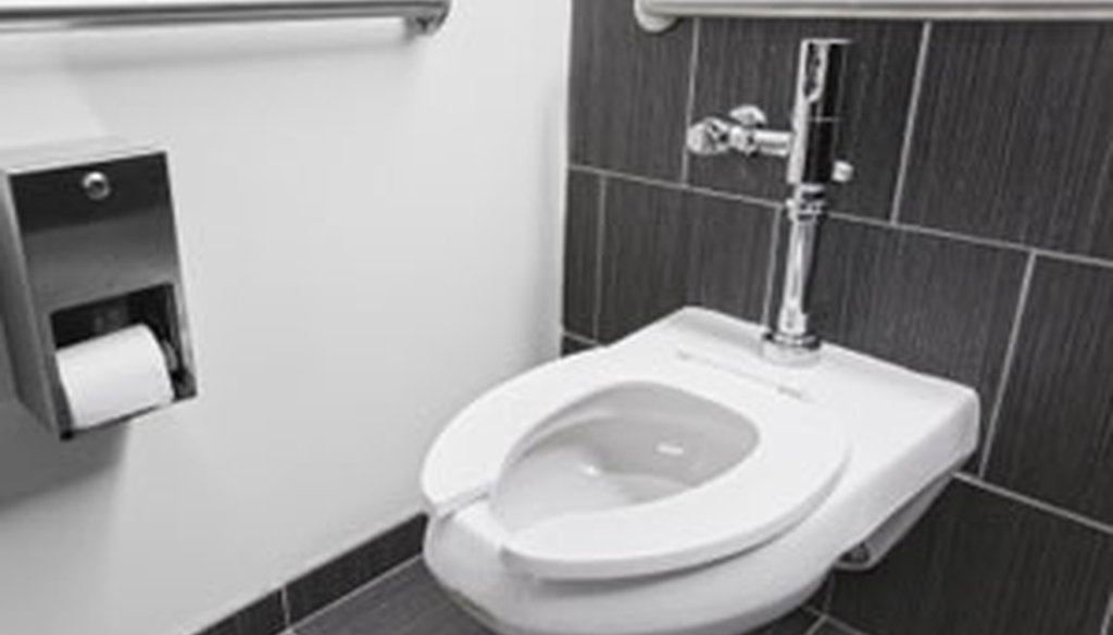 Open-front public toilet seats were federally required for a brief time in the 1970s. (iStock Photo)